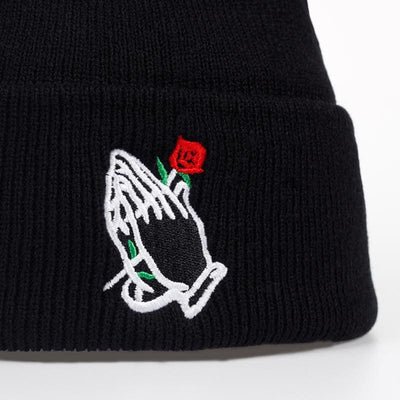 hand-rose-beanie