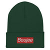 Boujee Cuffed Beanie - Spruce